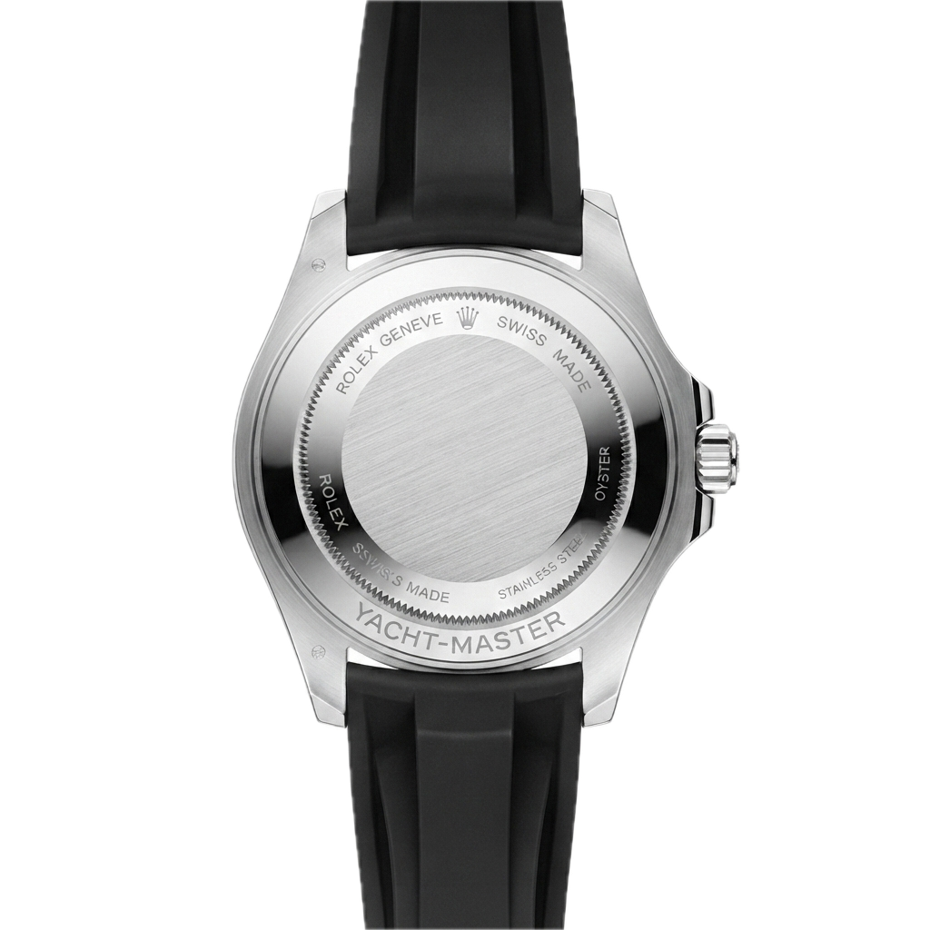 ROLEX YACHT MASTER OYSTER FLEX (BLACK SILVER)