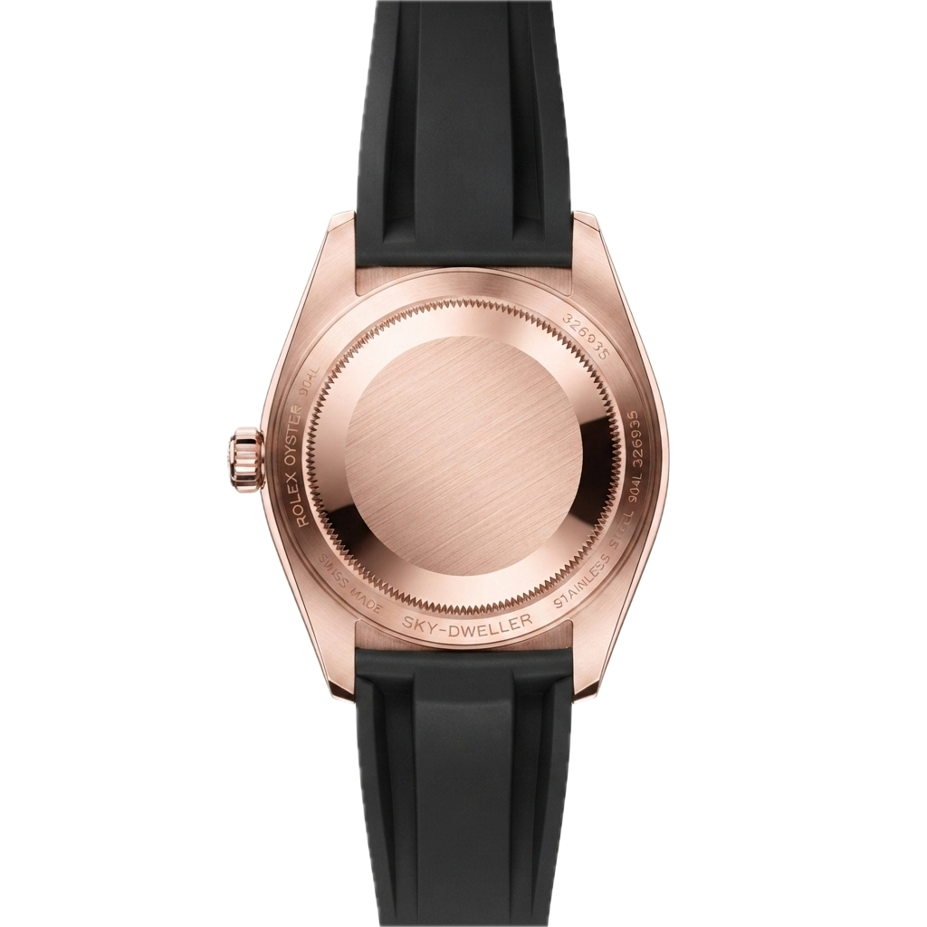 ROLEX SKY DWELLER OYSTERFLEX (GOLD STALE)