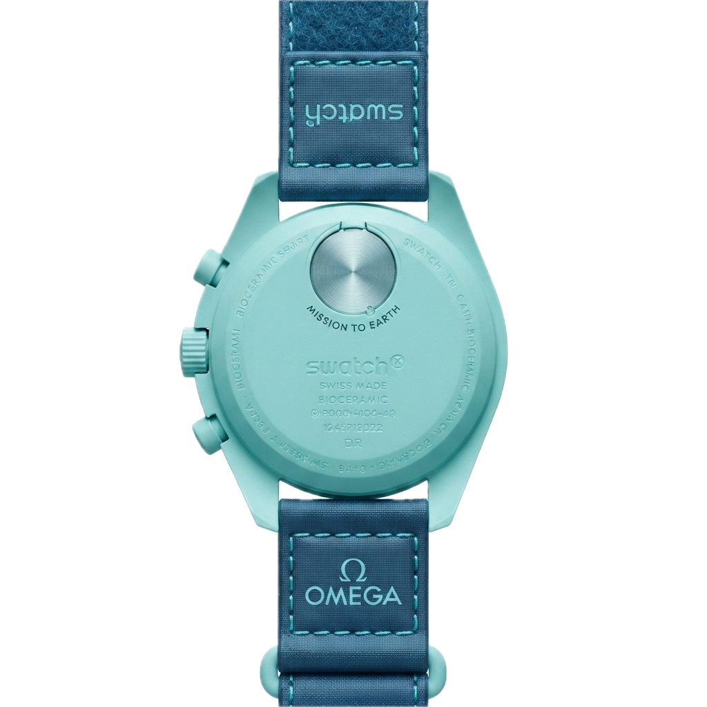 SWATCH X OMEGA BIOCERAMIC MOONSWATCH MISSION ON EARTH - POLAR LIGHTS