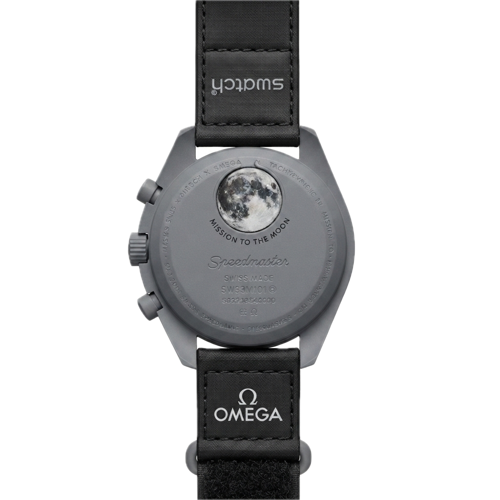 SWATCH X OMEGA BIOCERAMIC MOONSWATCH MISSION TO THE MOON