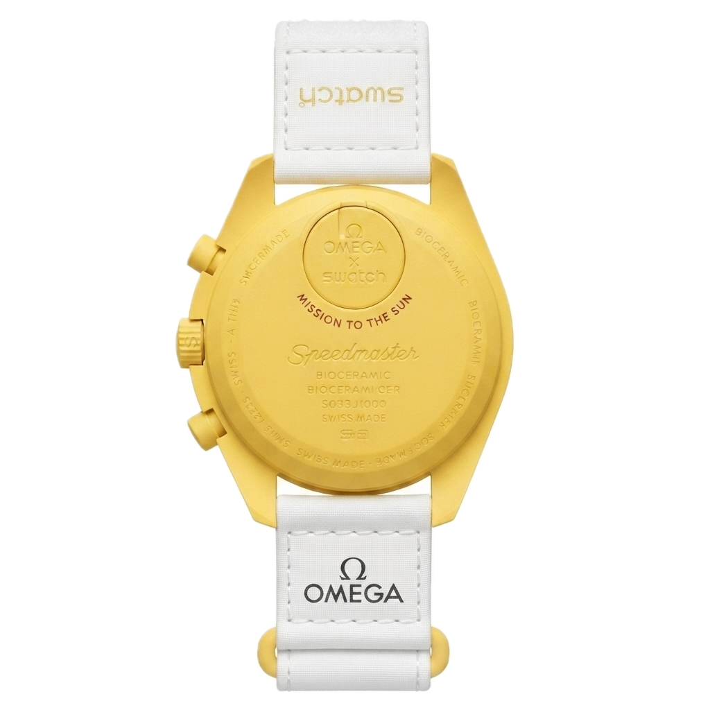 SWATCH X OMEGA BIOCERAMIC MOONSWATCH MISSION TO THE SUN