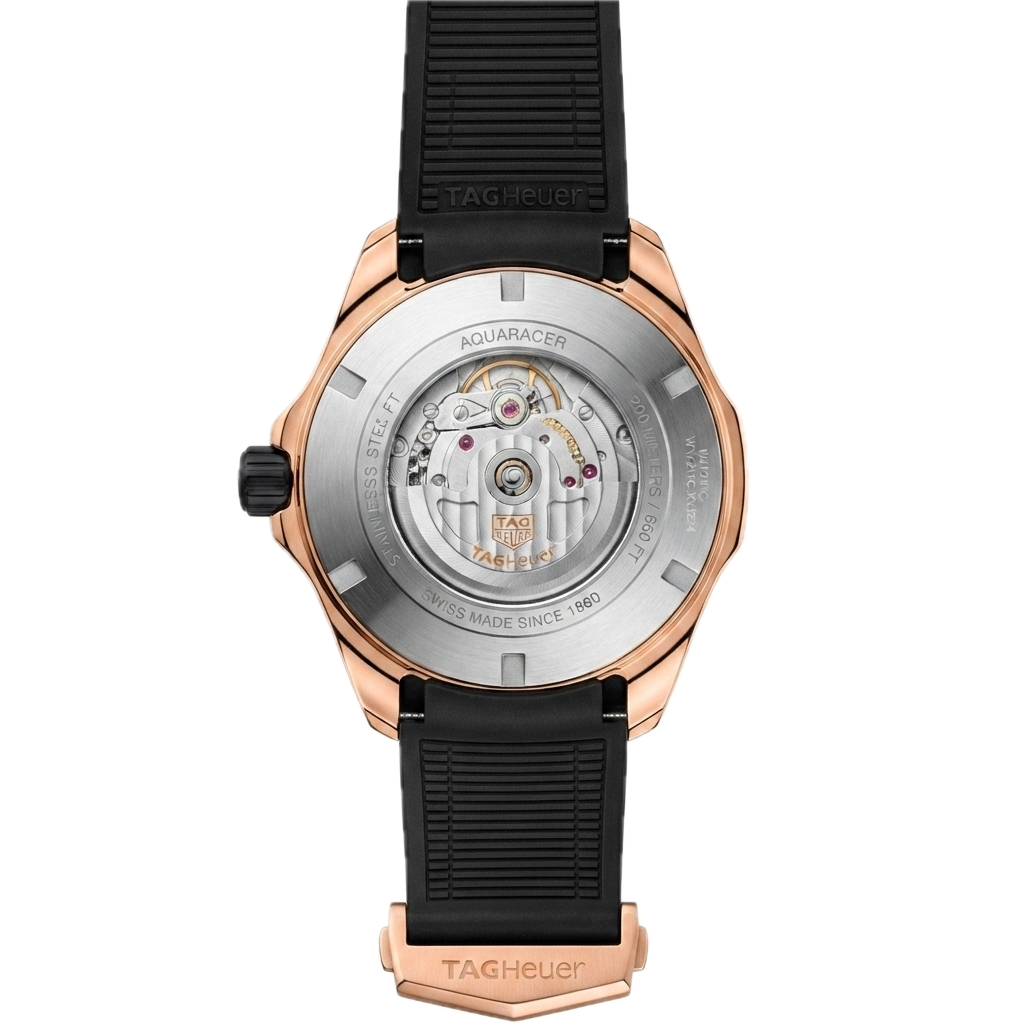 TAG HEUER AQUARACER PROFESSIONAL 200 DATE (TITANIUM GOLD)