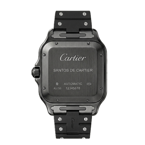 CARTIER SANTOS DE CARTIER WATCH BLACK