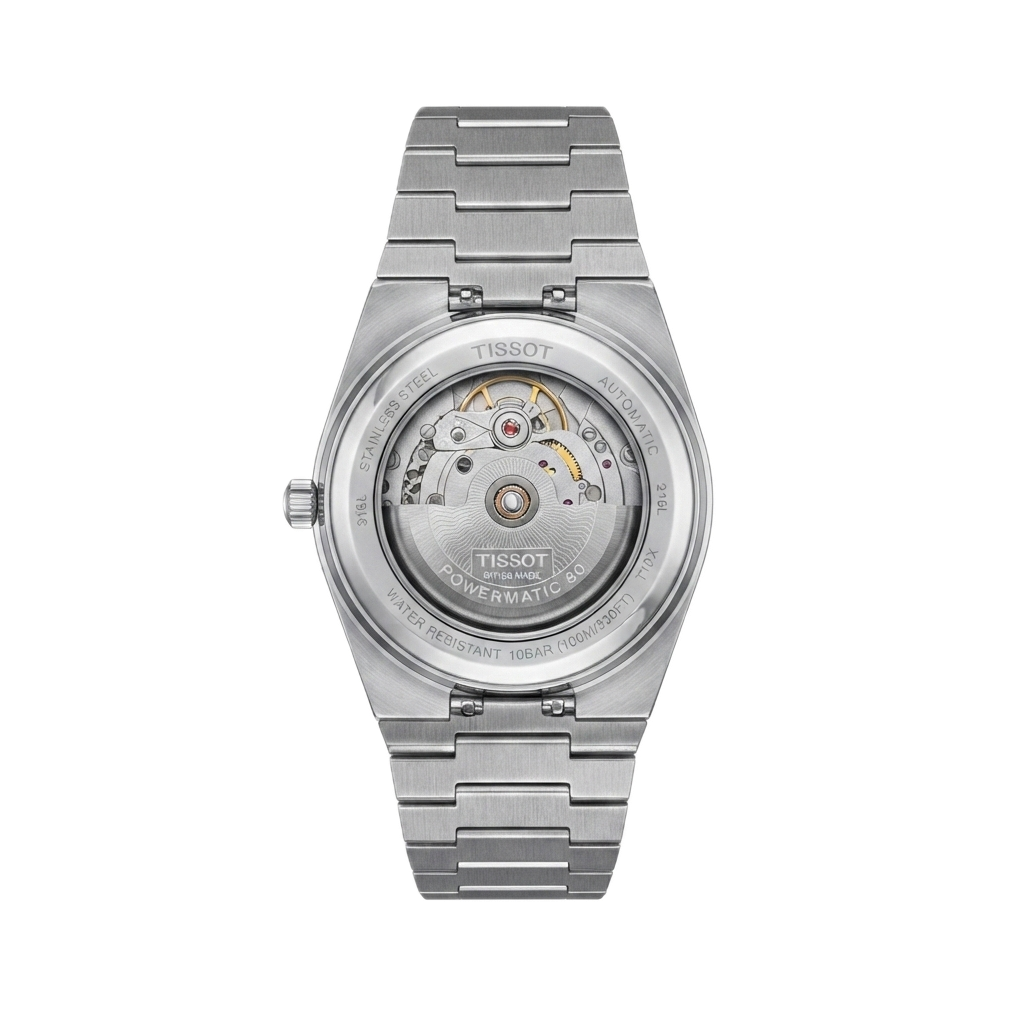 TISSOT PRX 1853 POWERMATIC SILVER BROWN