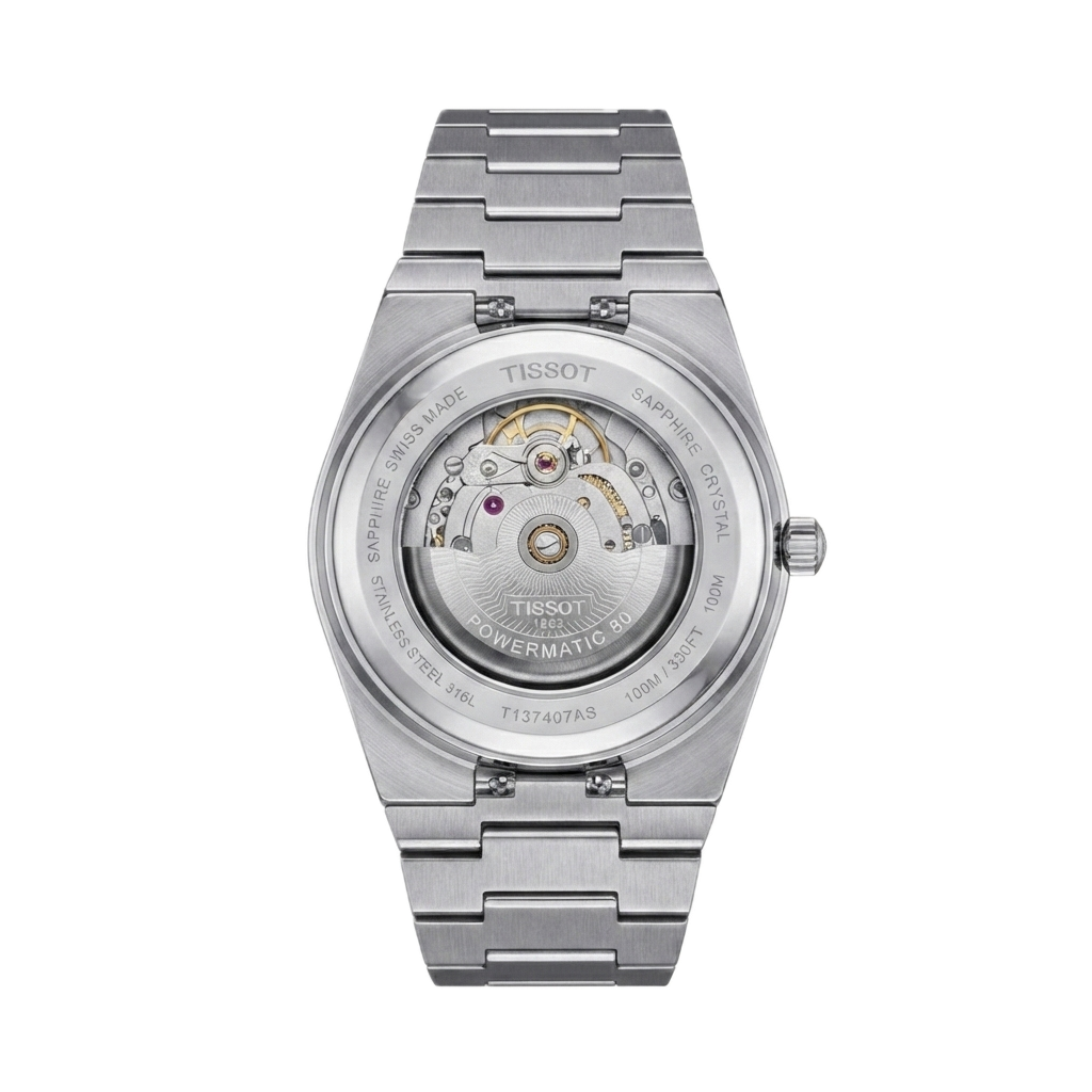 TISSOT PRX 1853 POWERMATIC SILVER GREEN