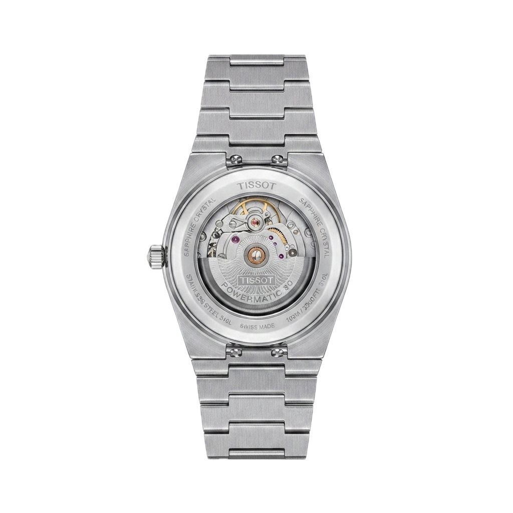 TISSOT PRX 1853 POWERMATIC SILVER SKY BLUE