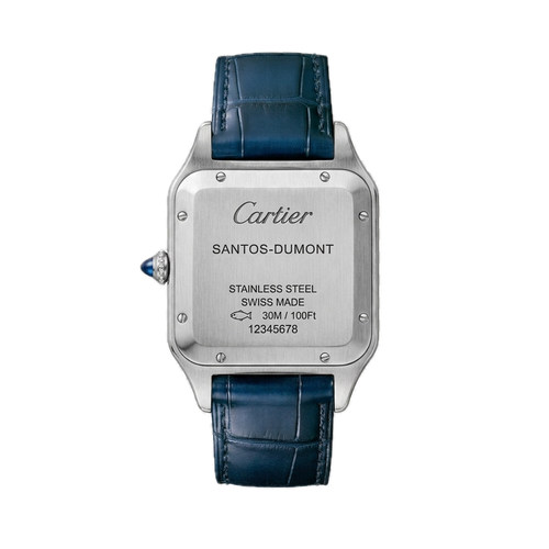 CARTIER SANTOS-DUMONT WATCH BLUE