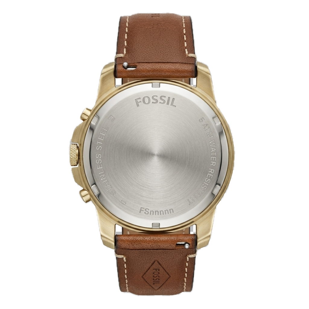 FOSSIL GRANT SPORT CRONOGRAPH LUGGAGE LEATHER