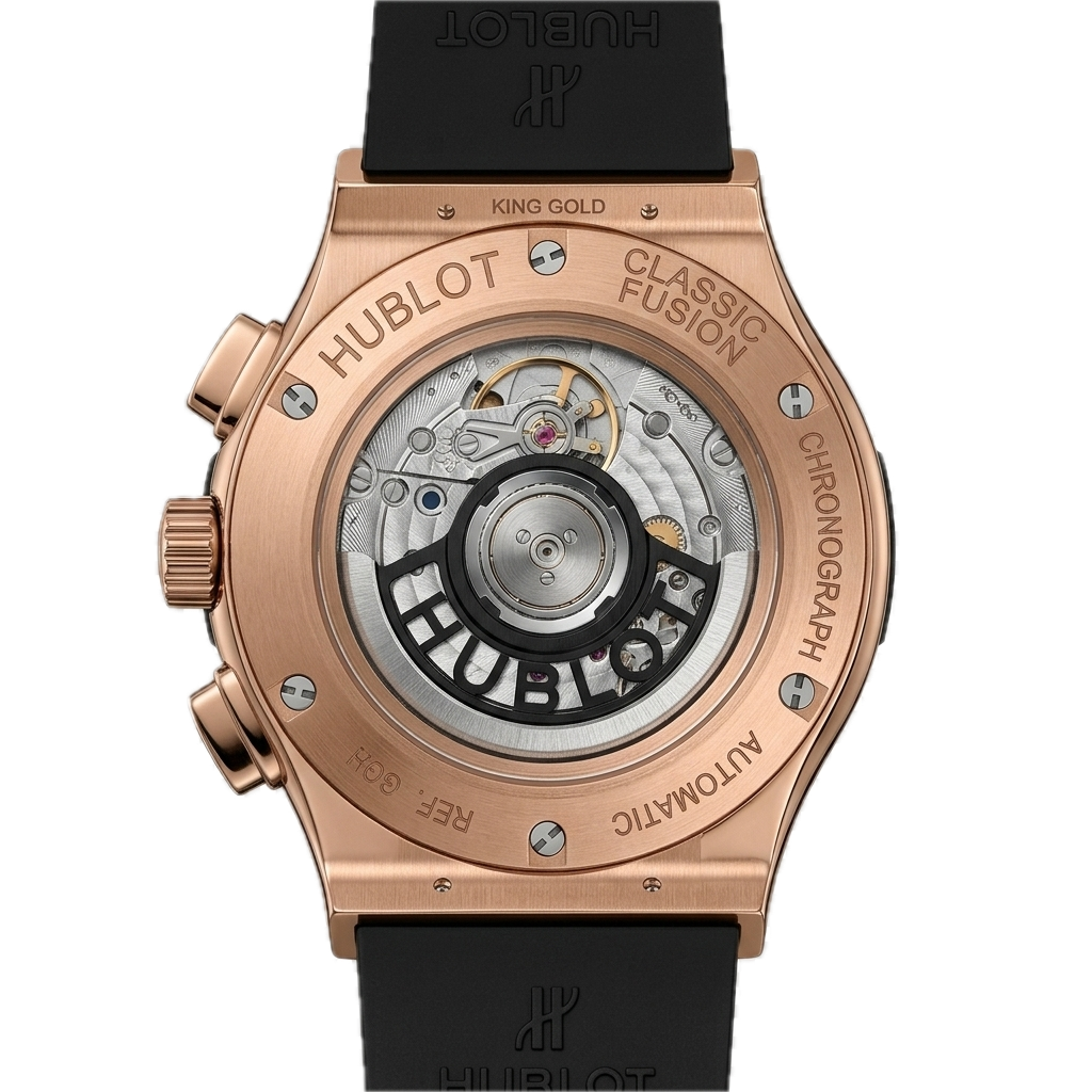 HUBLOT CLASSIC FUSION CRONOGRAPH KING GOLD BLACK