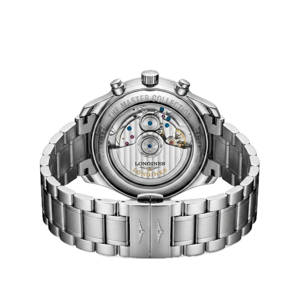 LONGINES MASTER COLLECTION CHRONO MOONPHASE – STAINLESSSTEEL