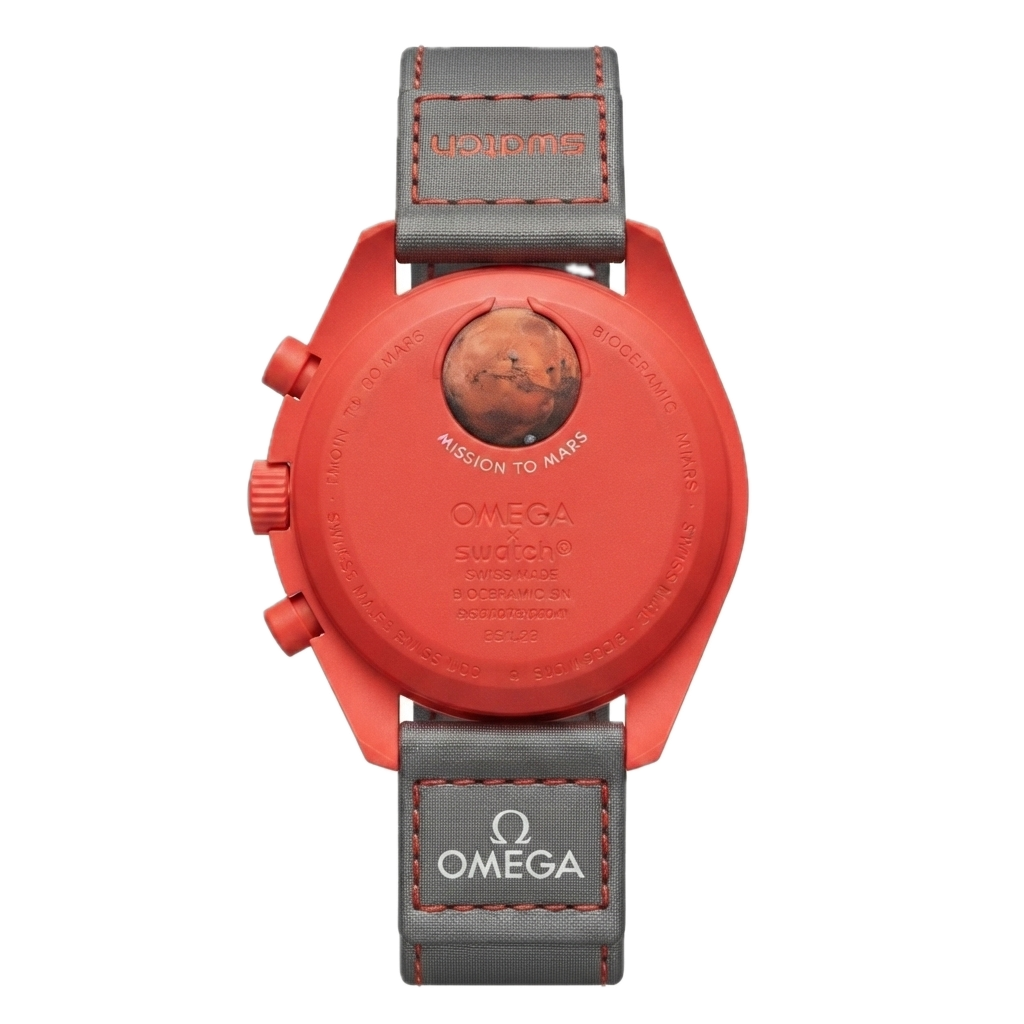 SWATCH X OMEGA BIOCERAMIC MOONSWATCH MISSION ON EARTH - LAVA