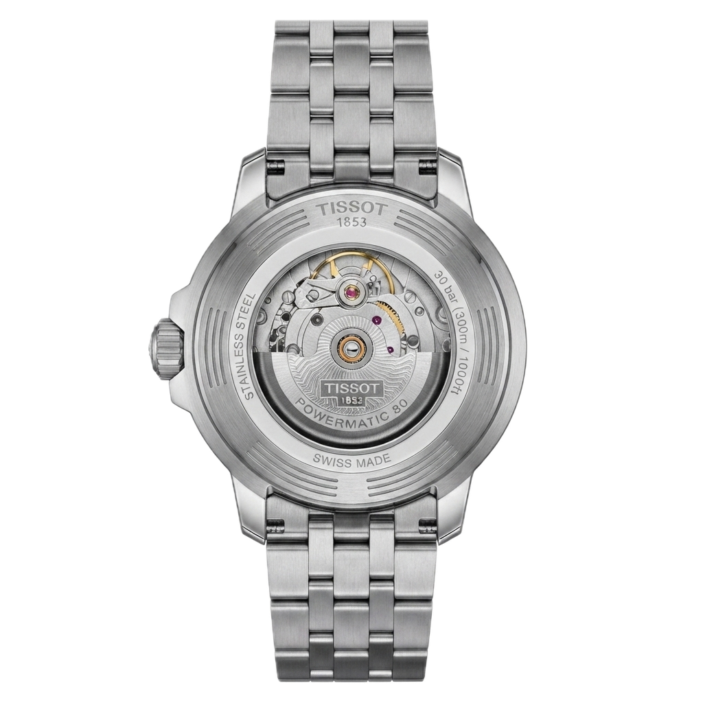 TISSOT SEASTER 1000 POWERMATIC 80 - SILVER BLACK