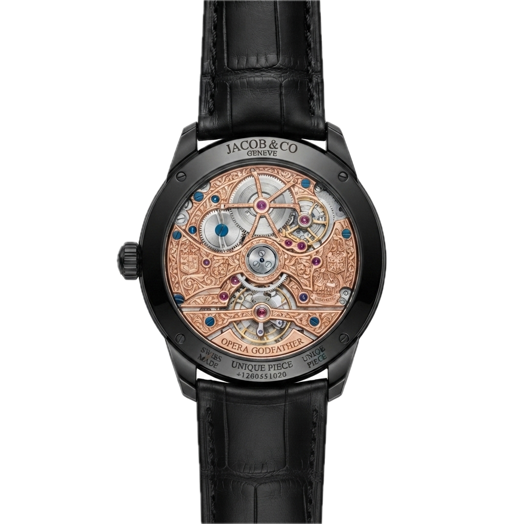 JACOB & CO PIONEER TOURBILLION AZTECH BLACK