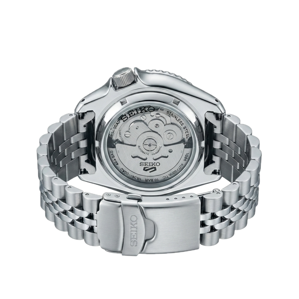 SEIKO GMT BLACK GREY
