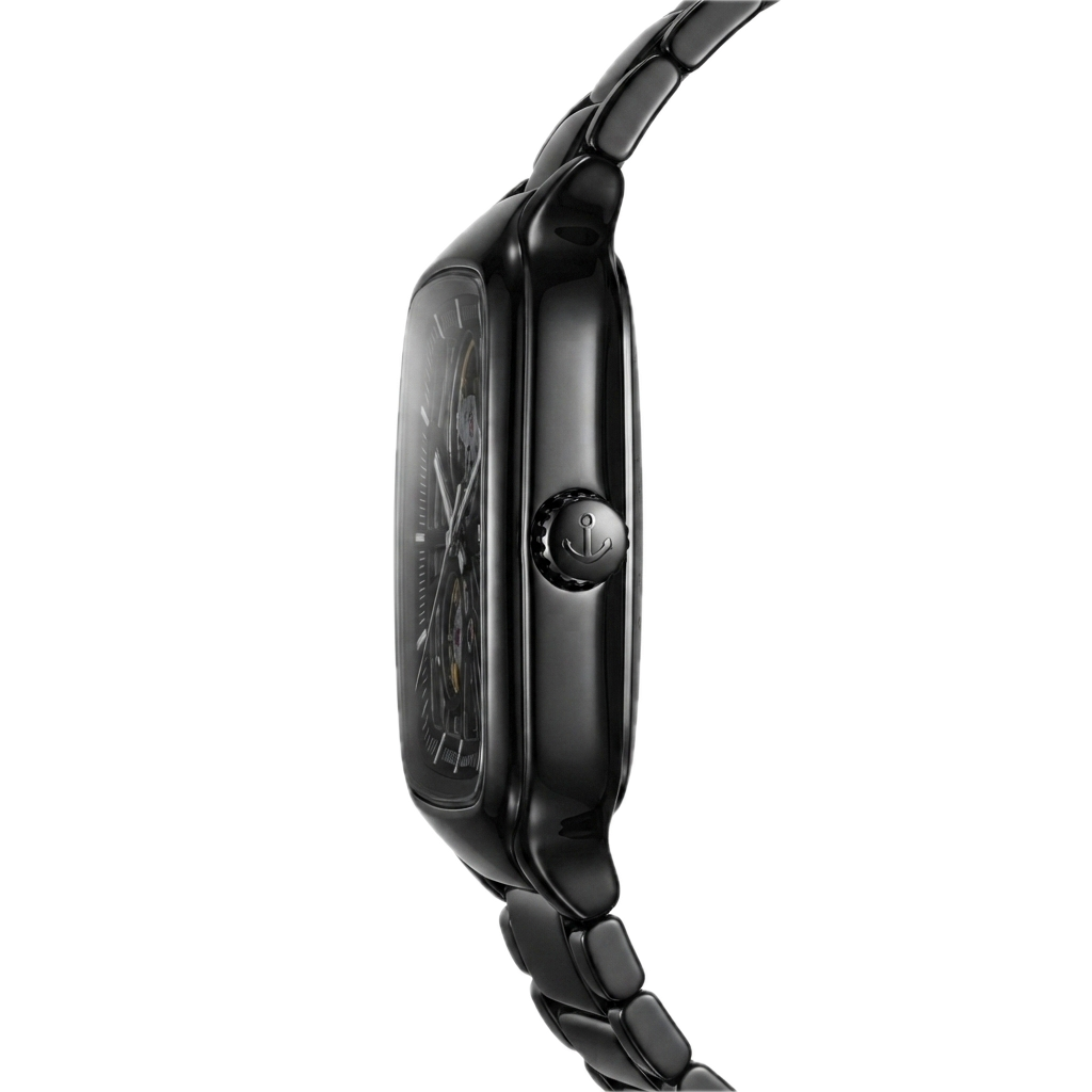RADO True Square Automatic Open Heart (BLACK)