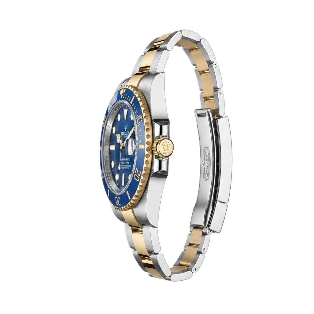 ROLEX SUBMARINER DATE (GOLD- SILVER- BLUE)