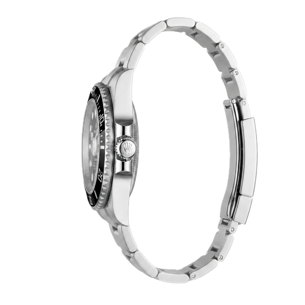ROLEX SUBMARINER DATE (BLACK - SILVER)