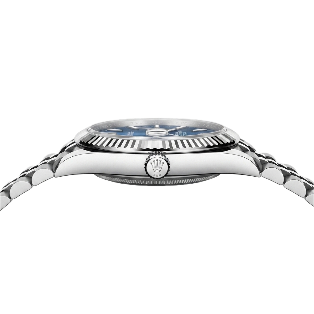 ROLEX  DATE JUST (SILVER BLUE) - VIRAT KOHLI