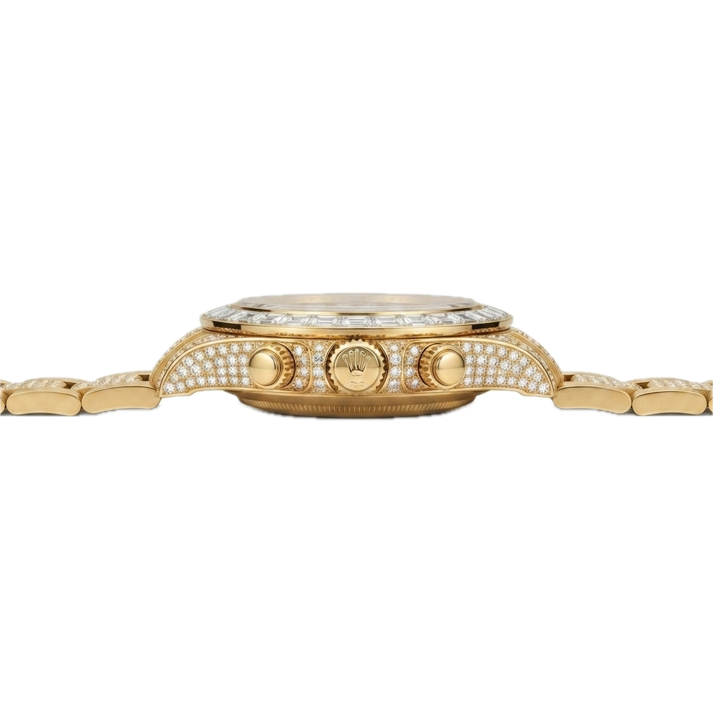 ROLEX DAYTONA EYE OF THE TIGER CHAIN