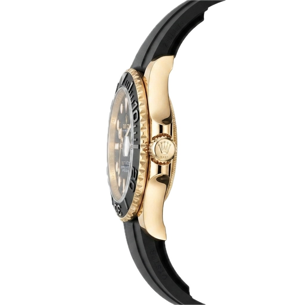 ROLEX YACHT MASTER OYSTER FLEX (GOLD BLACK)
