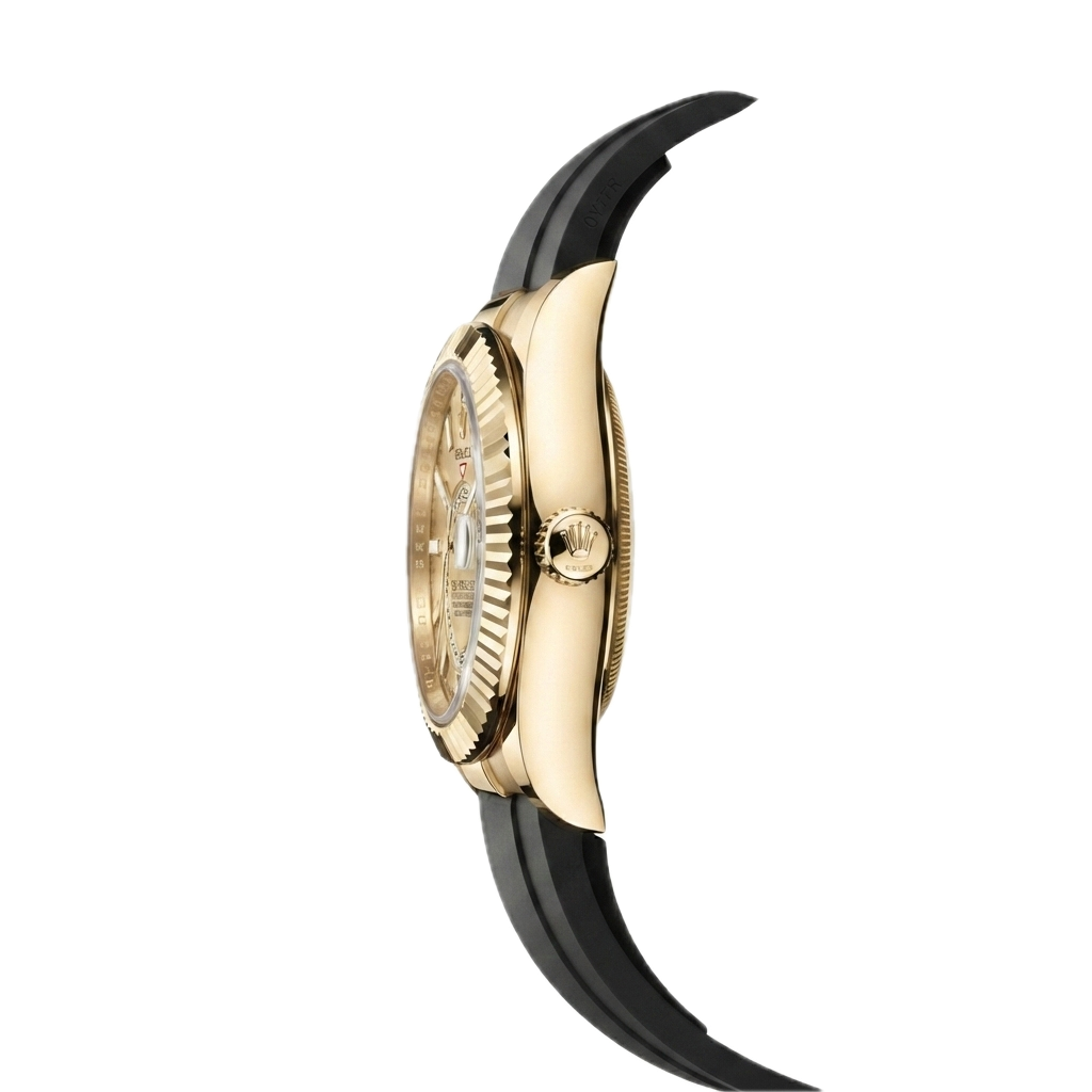 ROLEX SKY DWELLER OYSTERFLEX (GOLD)