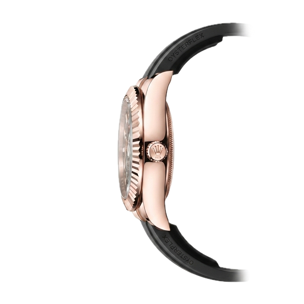 ROLEX SKY DWELLER OYSTERFLEX (GOLD STALE)