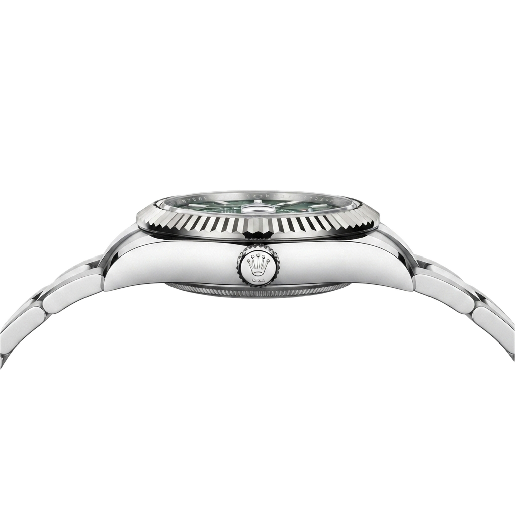 ROLEX SKY DWELLER (SILVER GREEN)