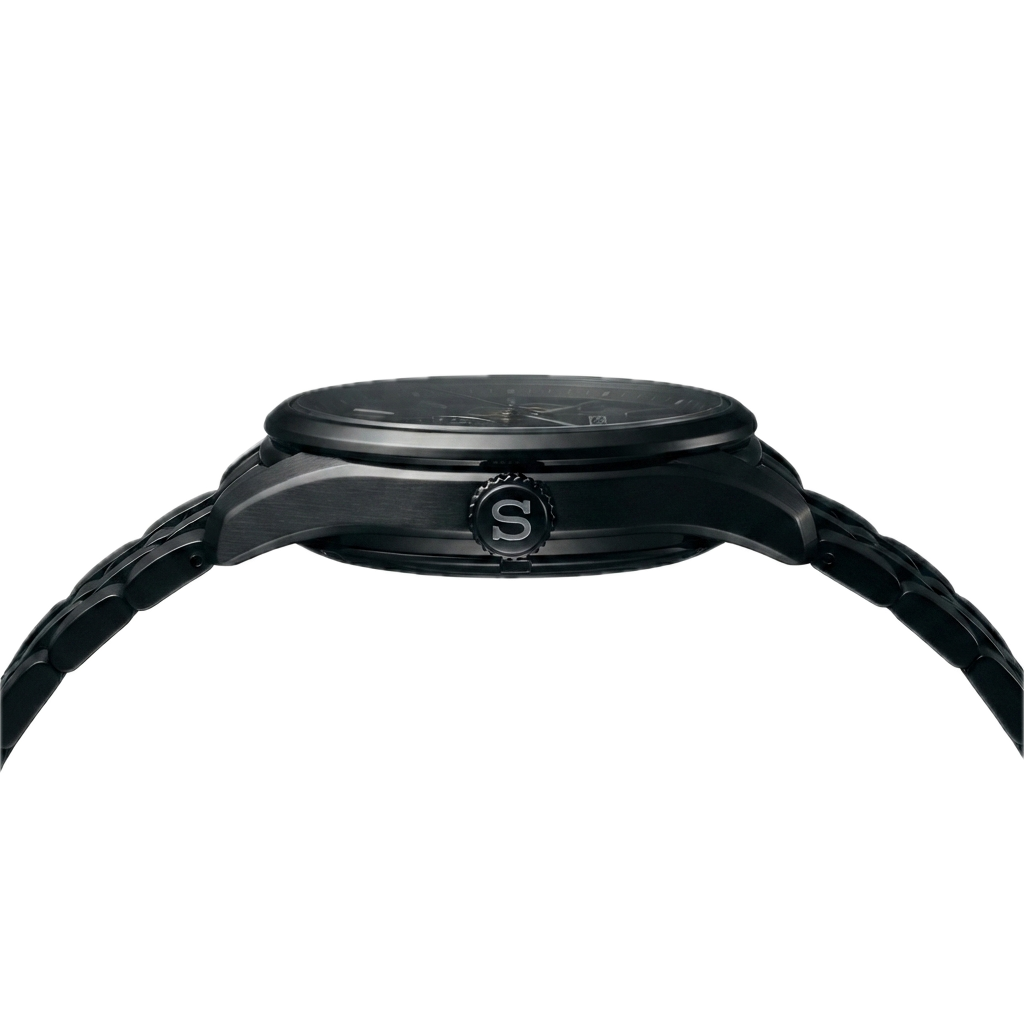 SEIKO PRESAGE AUTOMATIC OPWN HEART BLACK
