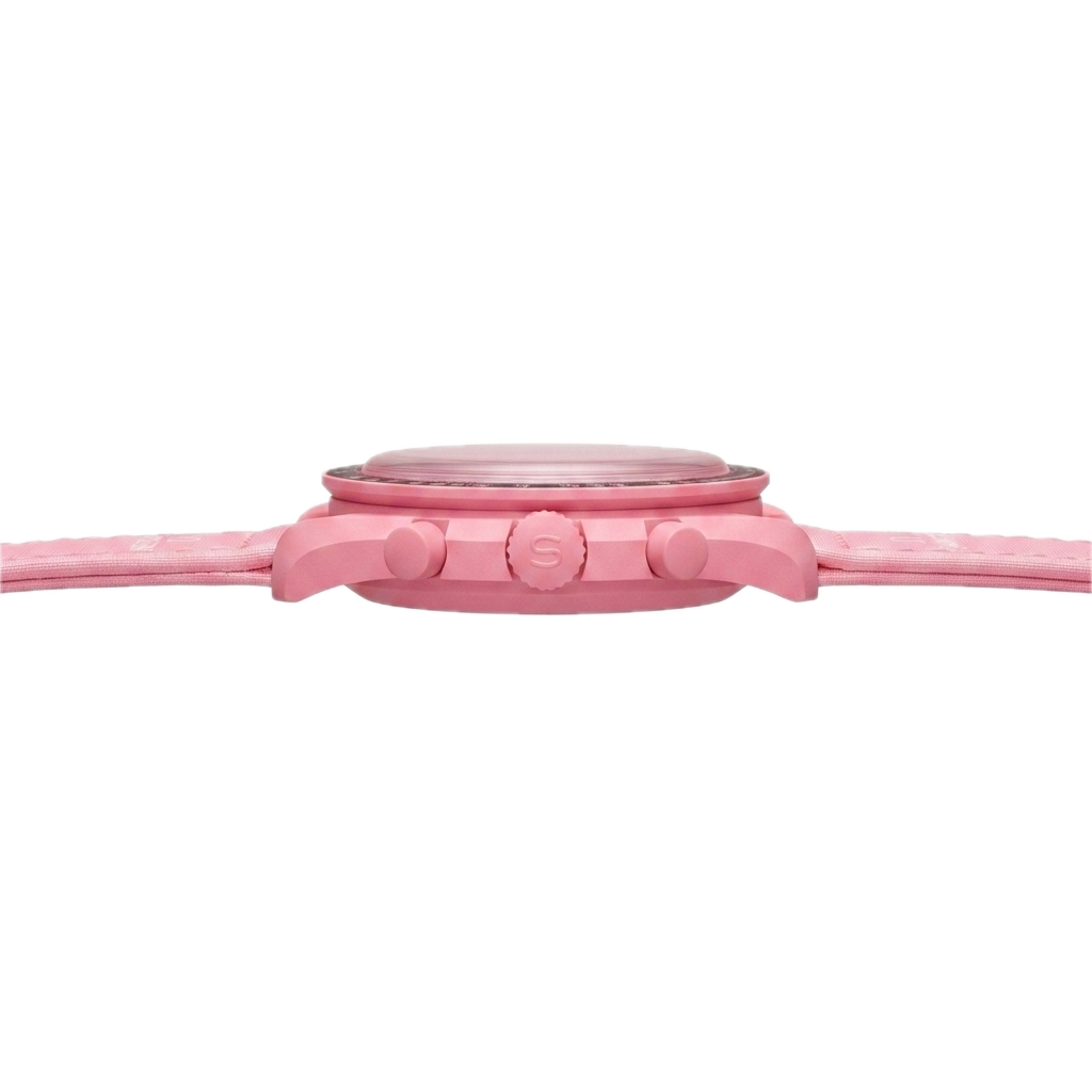 SWATCH X OMEGA BIOCERAMIC MOONSWATCH MISSION TO THE PINK MOON