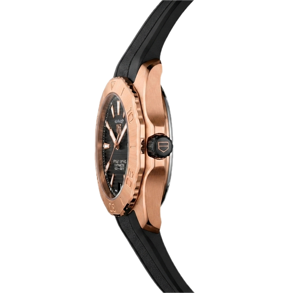 TAG HEUER AQUARACER PROFESSIONAL 200 DATE (TITANIUM GOLD)