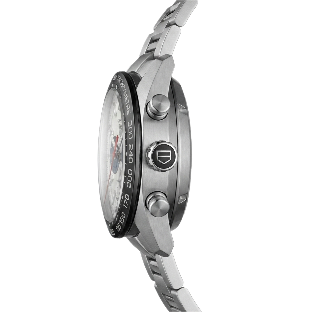 TAG HEUER CARRERA SPORT CHRONOGRAPH (SILVER WHITE)