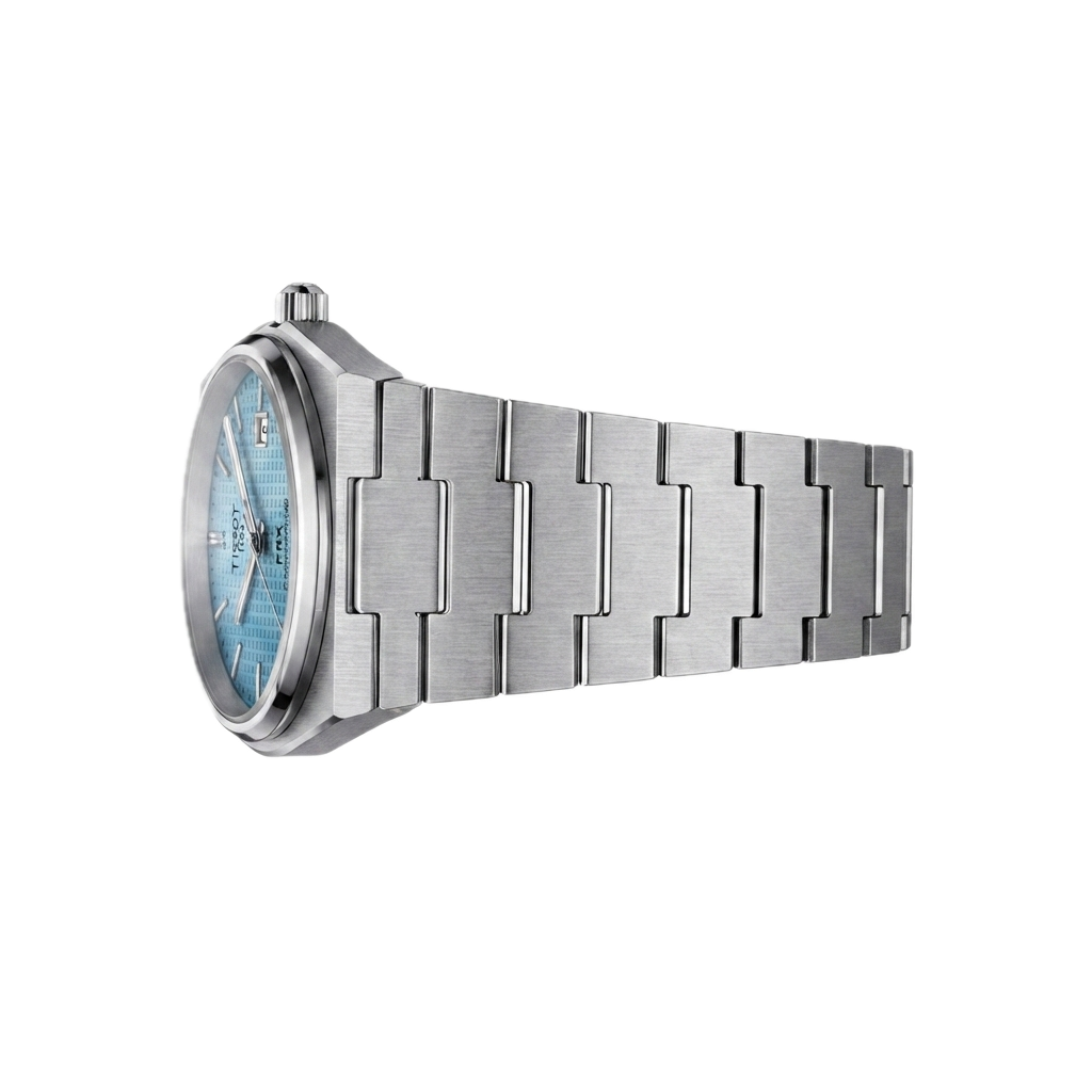 TISSOT PRX 1853 POWERMATIC SILVER BLUE GRADIENT