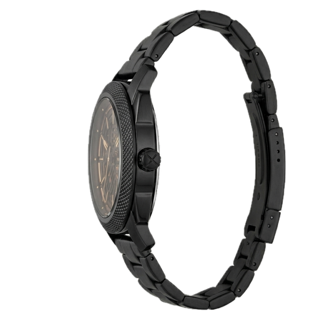 FOSSIL MACHINE AUTOMATIC BLACK STAINLESS STEEL