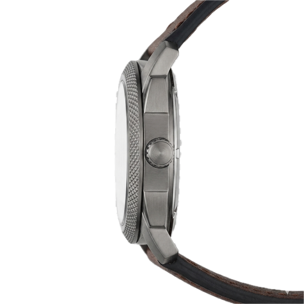FOSSIL MACHINE AUTOMATIC BROWN LEATHER