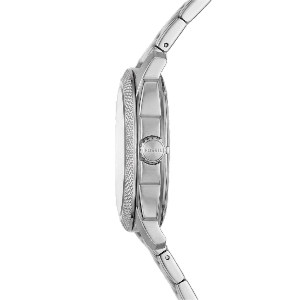 FOSSIL MACHINE AUTOMATIC SILVER STAINLESS STEEL