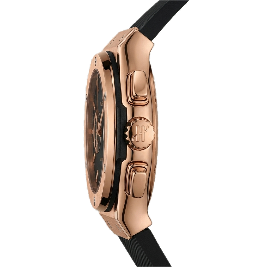 HUBLOT CLASSIC FUSION CRONOGRAPH KING GOLD BLACK