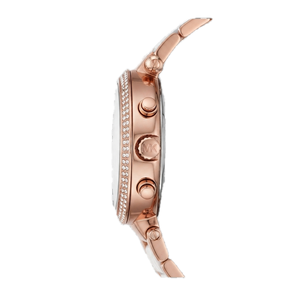MICHAEL KORS - PARKER WATCH (WHITE / ROSEGOLD)
