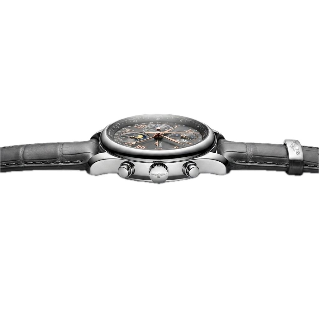 LONGINES MASTER COLLECTION CHRONO MOONPHASE – ANTHRACITE