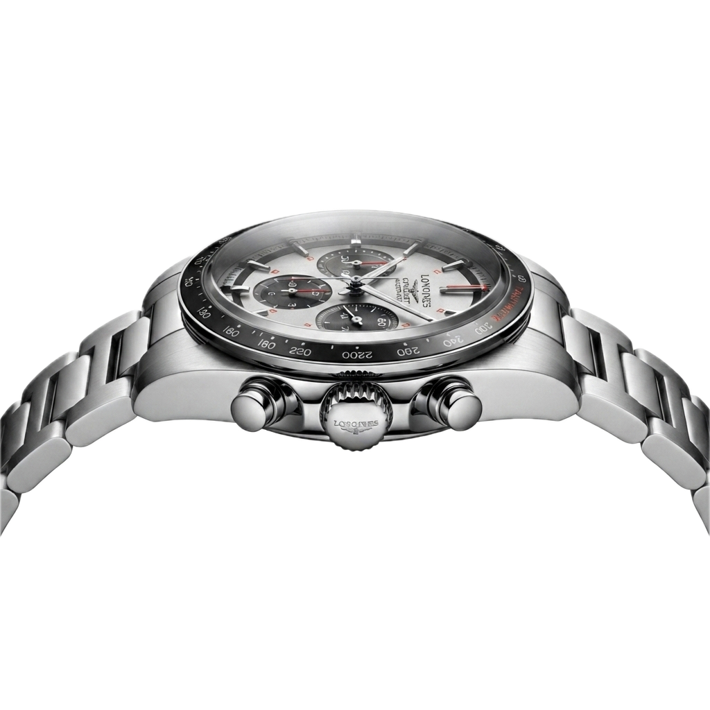 LONGINES CONQUEST CHRONOGRAPH – WHITE
