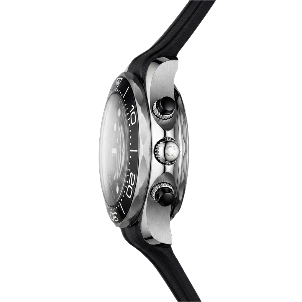 OMEGA SEAMASTER DIVER 300M BLACK SILVER