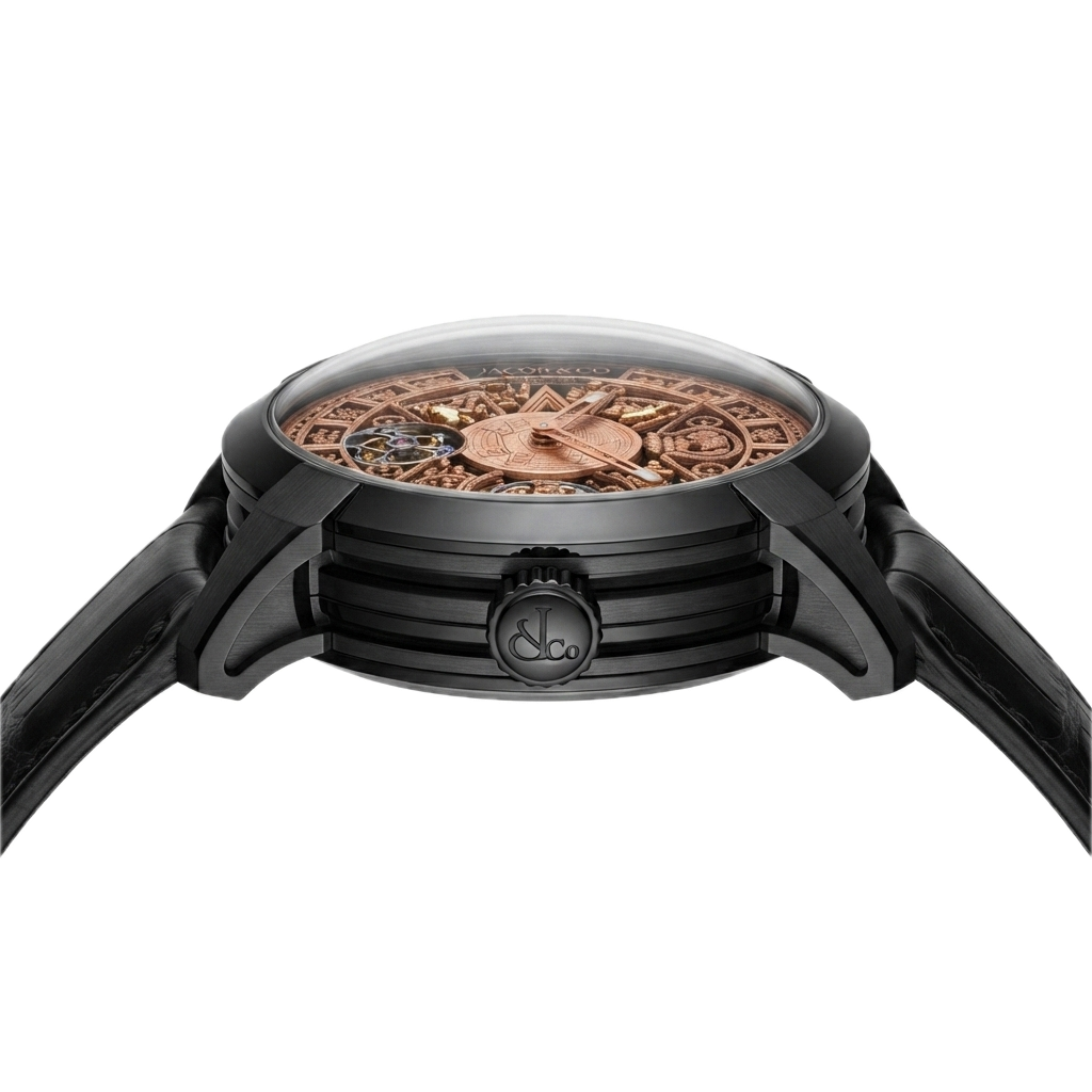 JACOB & CO PIONEER TOURBILLION AZTECH BLACK