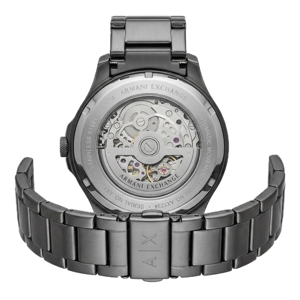 Armani Exchange Gun-Metal Watch AX2417