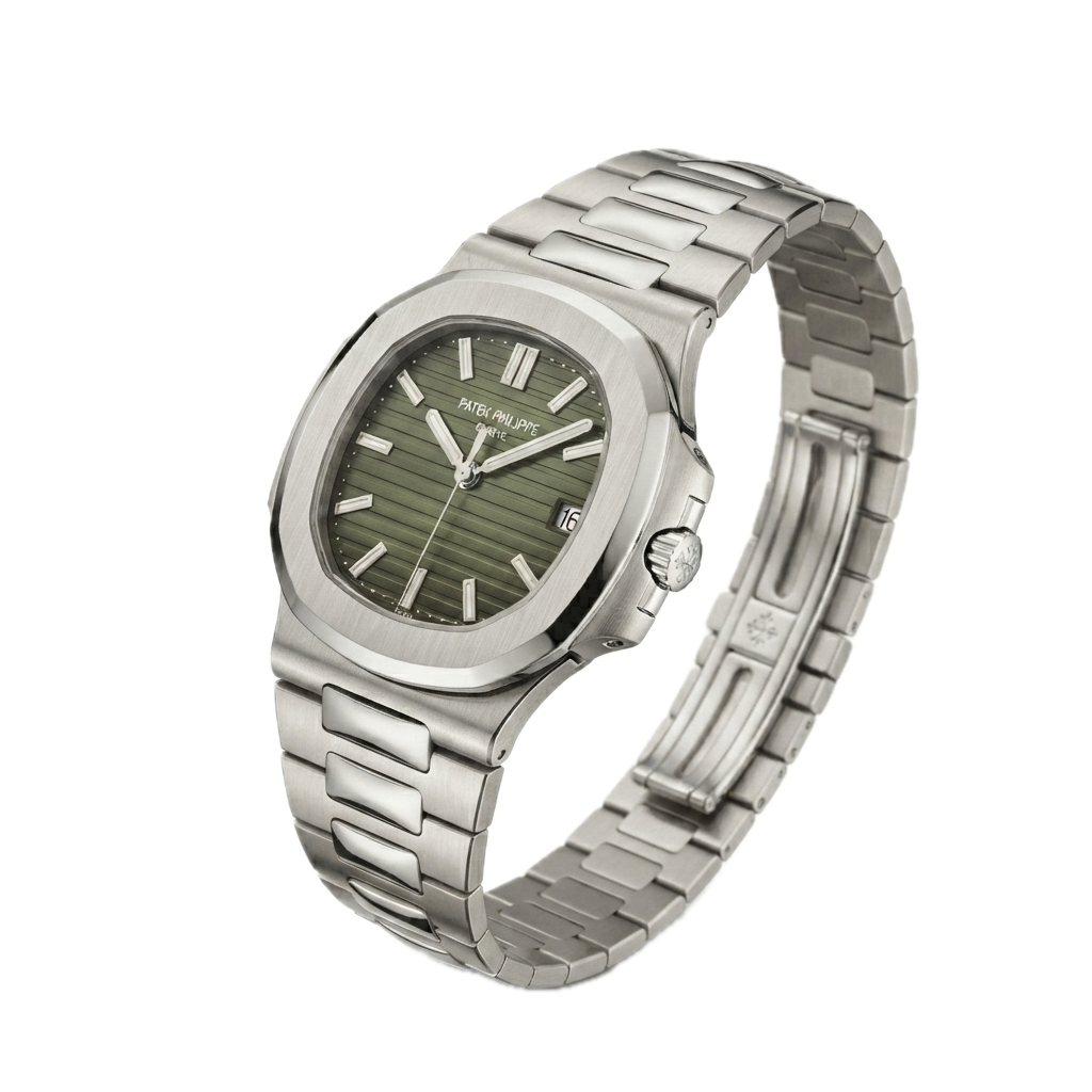 PATEK PHILIPPEE NAUTILUS SELF-WINDING (SILVER GREEN)