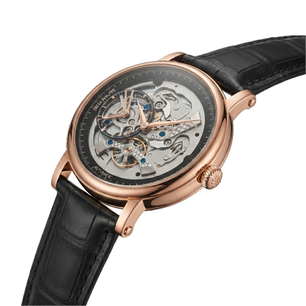 PATEK PHILIPPEE GENEVE SKELETON AUTOMATIC