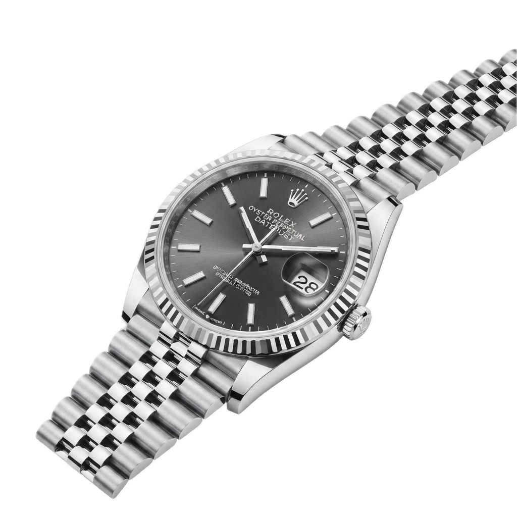 ROLEX DATEJUST (SILVER BLACK DIAL)