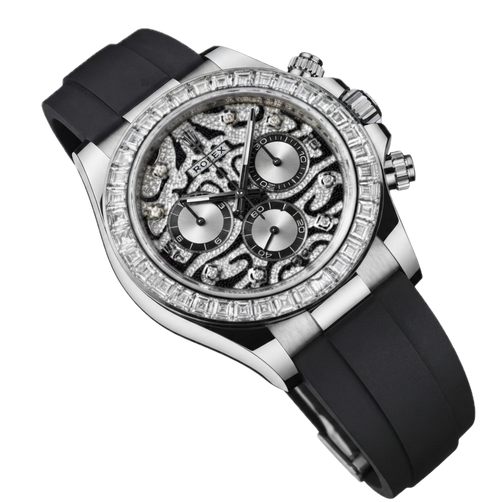 ROLEX DAYTONA EYE OF THE TIGER (SILVER)