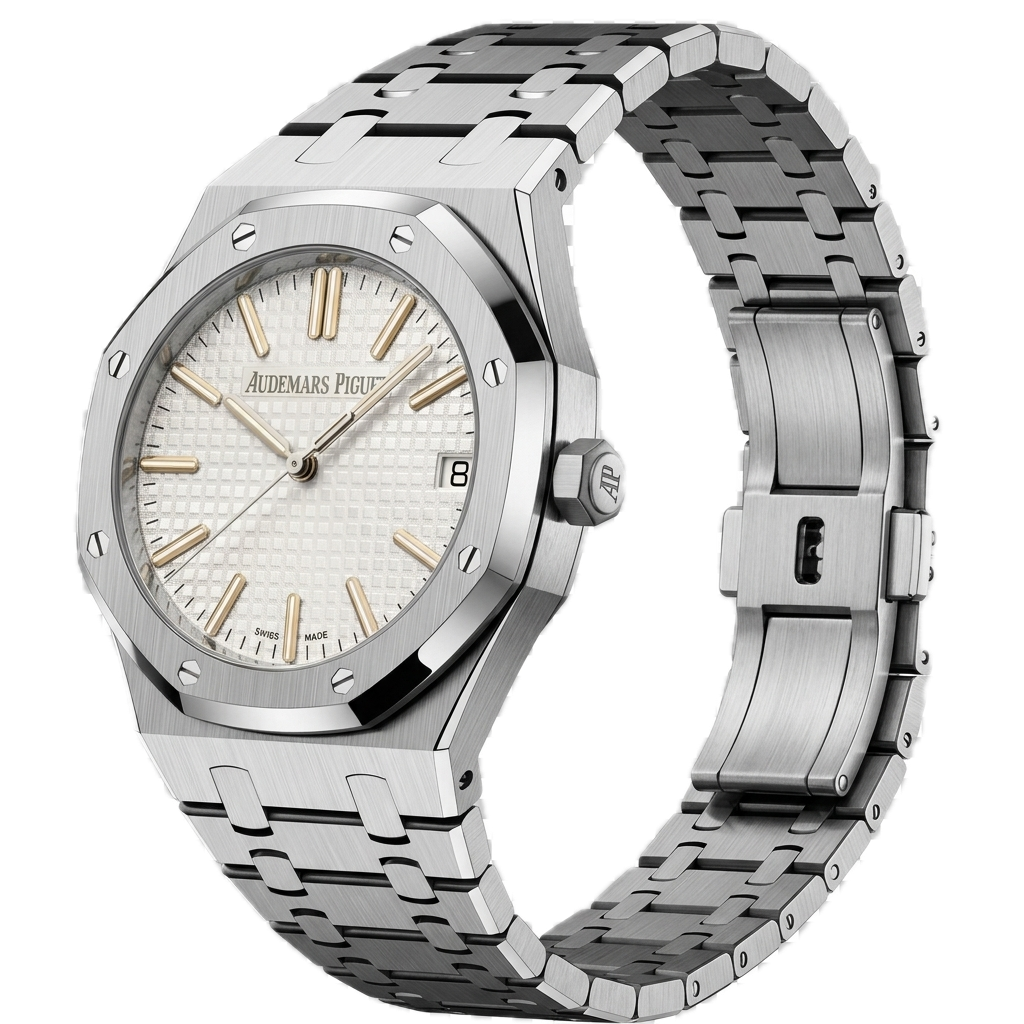 AP -  ROYAL OAK SELF WINDING WHITE