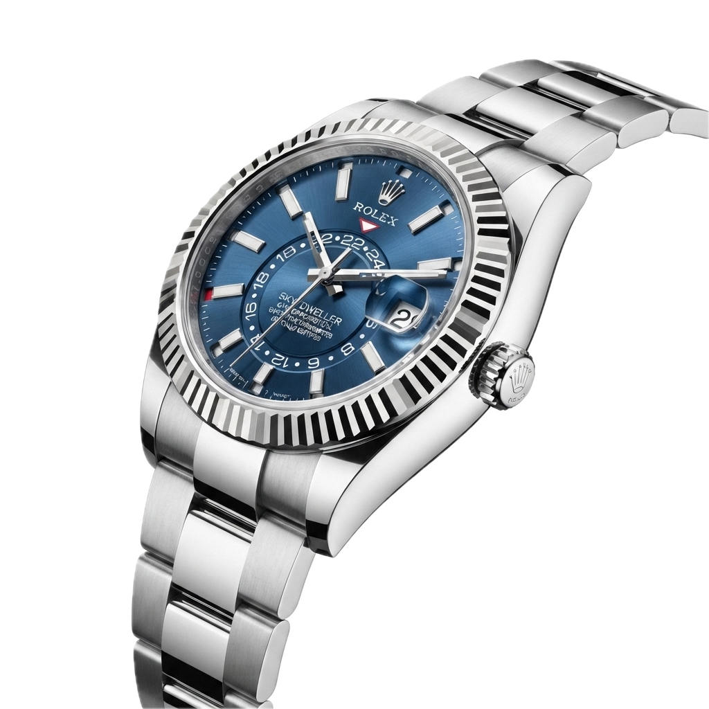 ROLEX SKY-DWELLER (BLUE SILVER) AUTOMATIC SANJAY DUTT