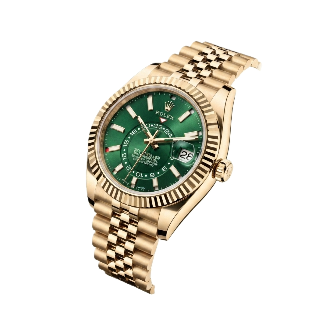 ROLEX SKY DWELLER YELLOW GOLD