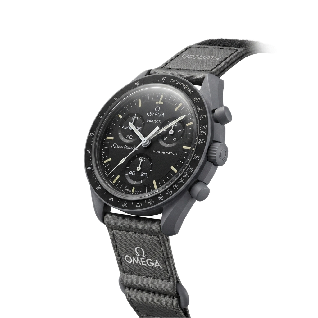 SWATCH X OMEGA BIOCERAMIC MOONSWATCH MISSION TO THE MOON